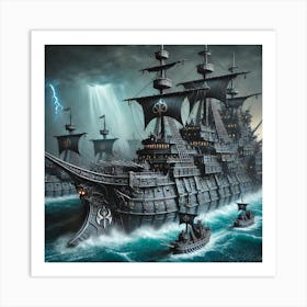 Bulwark Ships Art Print