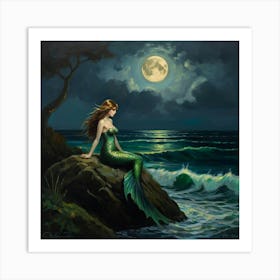 Mermaid Art Print