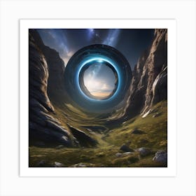 Wormhole Art Print