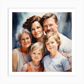 Family Portrait Art Print