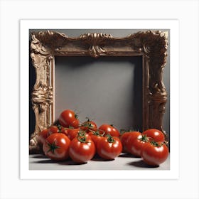 Tomatoes In A Frame 22 Art Print