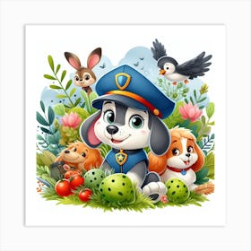 Paw Patrol Art Print