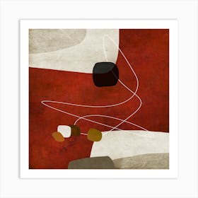 Earth Connection Square Art Print