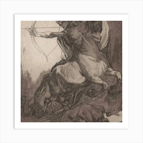 Aphrodite And The Archer Art Print