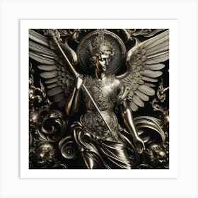 Angel Of The Sun 2 Art Print