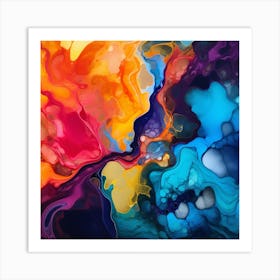 Abstract Painting 329 Art Print