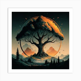 Tree Of Life 4 Art Print