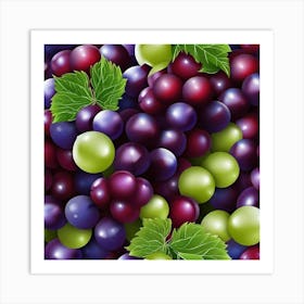 Grapes 7 Art Print