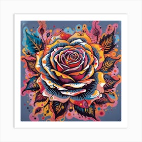 A rose that can tell more then one story Art Print