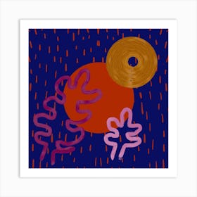 Mattisse Shapes Art Print