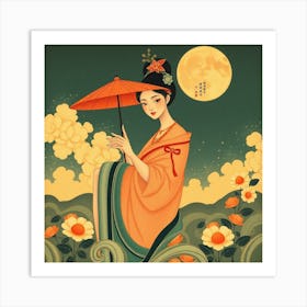 Geisha 34 Art Print