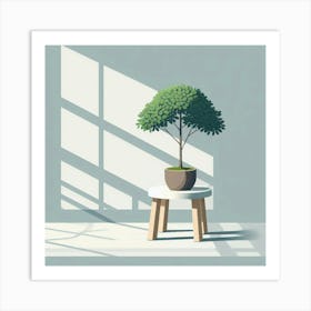 Bonsai Tree Art Print