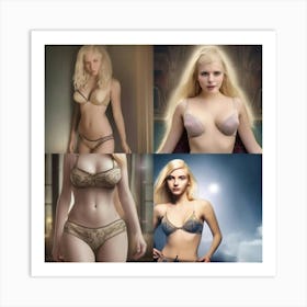 Young Blonde Art Print