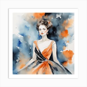 Fashion Illustration 2 Art Print