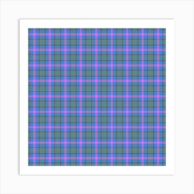 Scottish Tartan 2 Art Print