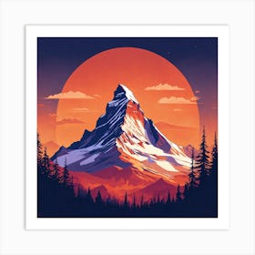 Mountain Art Print