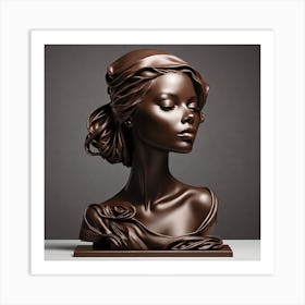 Bust Of A Woman 3 Art Print