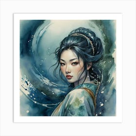 Default Art Print Shinobi The Magic Of Watercolor A Deep Dive 2 Art Print