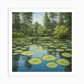 Lily Pads Art Print