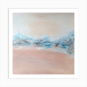 Abstract Of A Beach Art Print