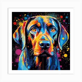 Dog Painting 3 Art Print