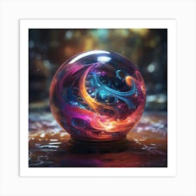 Magical orb 1 Art Print