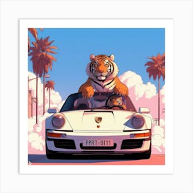 Tiger Blood Art Print