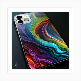 Abstract Iphone 11 Case Art Print