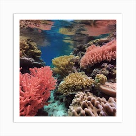 Coral Reef Art Print