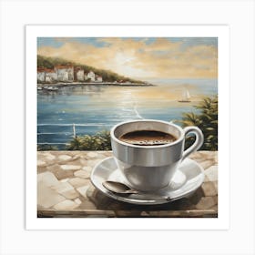 Coffee In The Morning Art Print