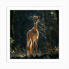 Giraffe 102 Art Print