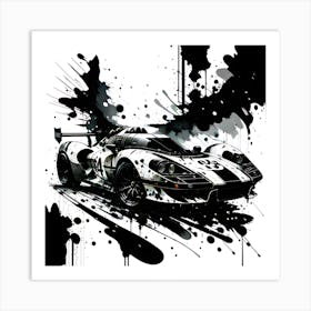 Ford Gt 8 Art Print