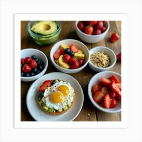 Breakfast Art Print