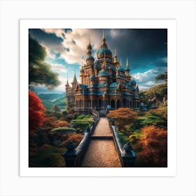 Fairytale Castle 19 Art Print