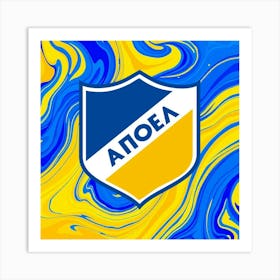 APOEL FC 15 Art Print