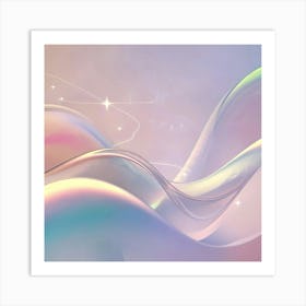 Abstract Background Art Print