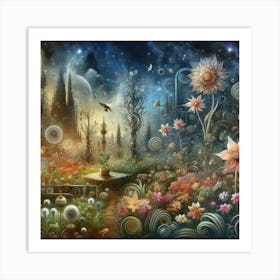 Dream Garden Art Print