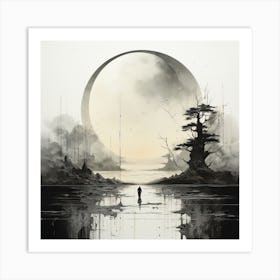 'The Moon' Art Print