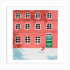 Red House Art Print