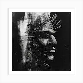 Head Of The Gods Art Print