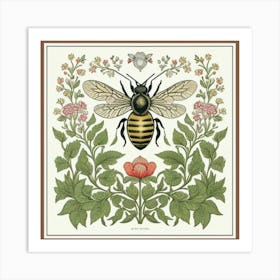 Bee Print 1 Art Print