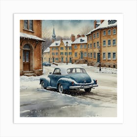 Car Art 291 Art Print