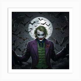 Batman Joker 4 Art Print