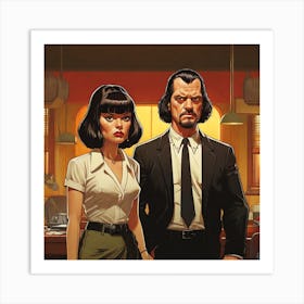 Pulp Fiction 4 Art Print