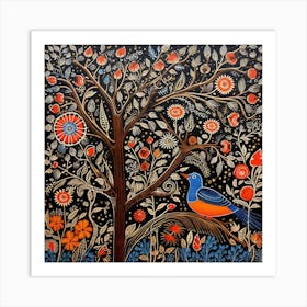 Bird In The Tree 2 Art Print