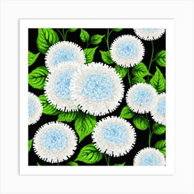 Chrysanthemums 37 Art Print