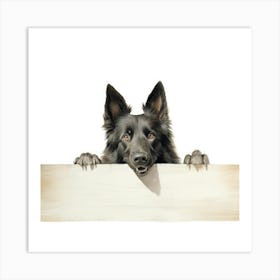 German Shepherd Dog 4 Art Print