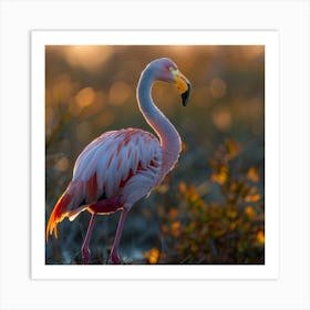Flamingo 28 Art Print