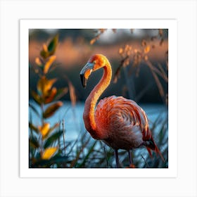 Flamingo 68 Art Print