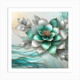 Lotus Flower 44 Art Print